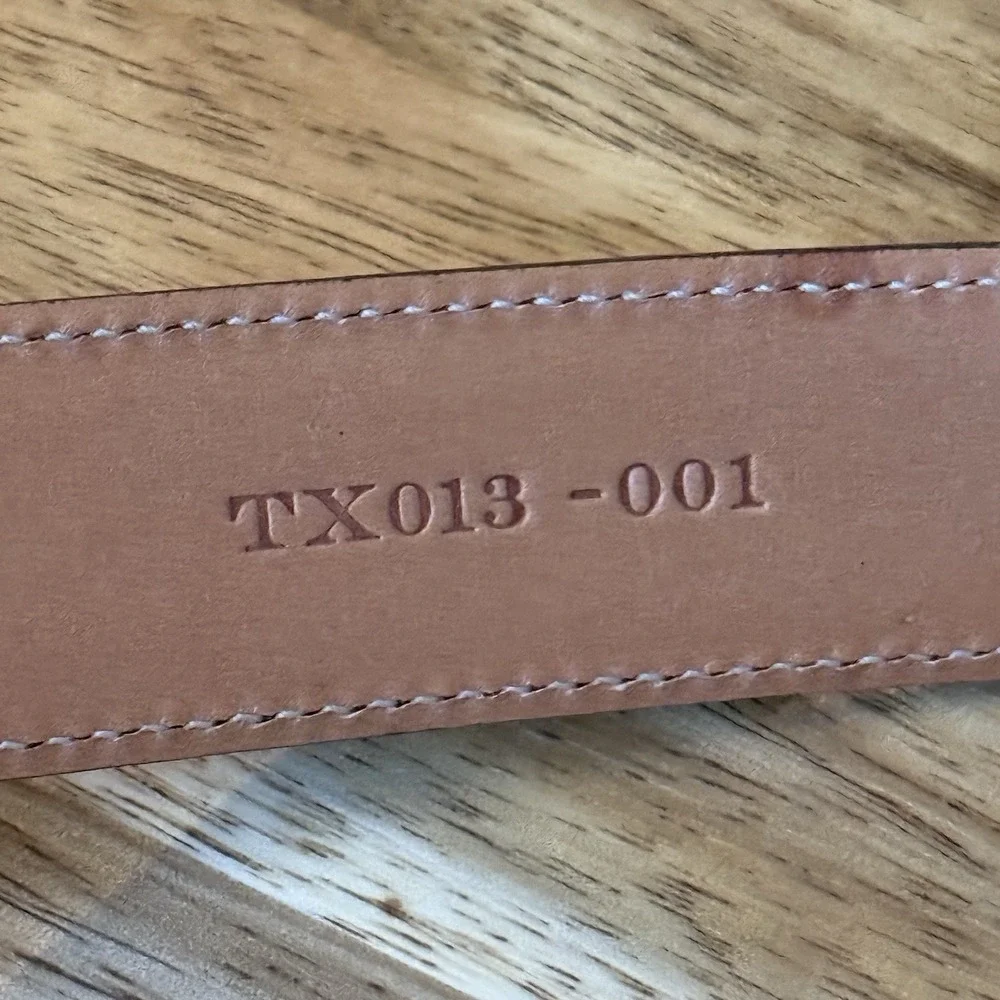 Trafalgar buckle monogrammed
